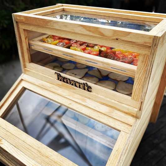 deshidratador solar tzenzontle de vidrio