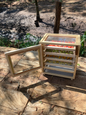 Deshidratador solar madera y vidrio
